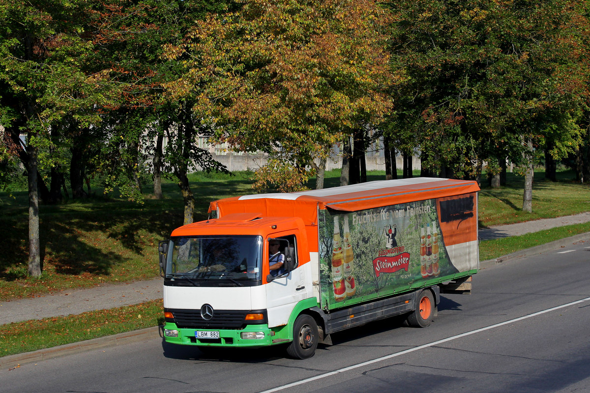 Литва, № LBM 882 — Mercedes-Benz Atego (общ.м)