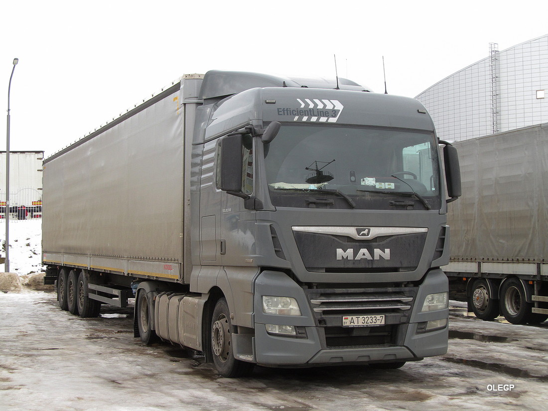 Минск, № АТ 3233-7 — MAN TGX ('2016) 18.510