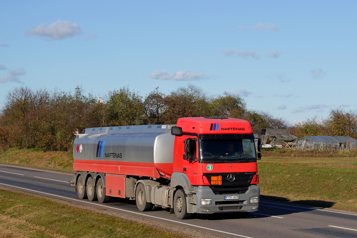 Литва, № FTR 805 — Mercedes-Benz Axor 1835