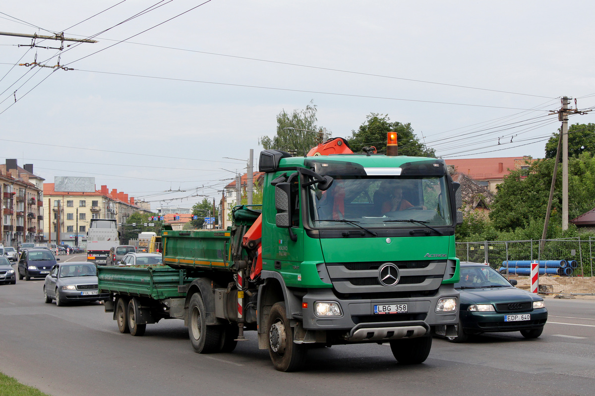 Литва, № LBG 358 — Mercedes-Benz Actros ('2009) 1841