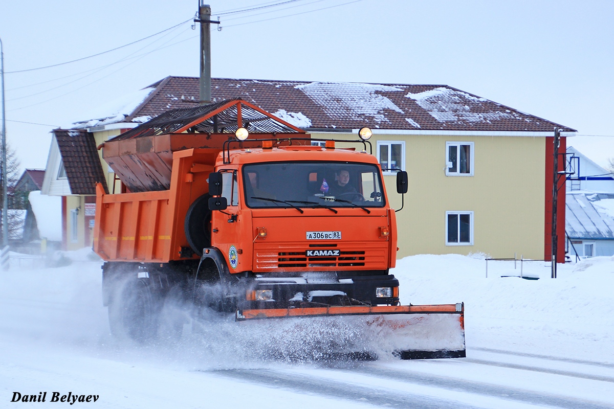 Ненецкий автономный округ, № А 306 ВС 83 — КамАЗ-65111-15 [65111R]