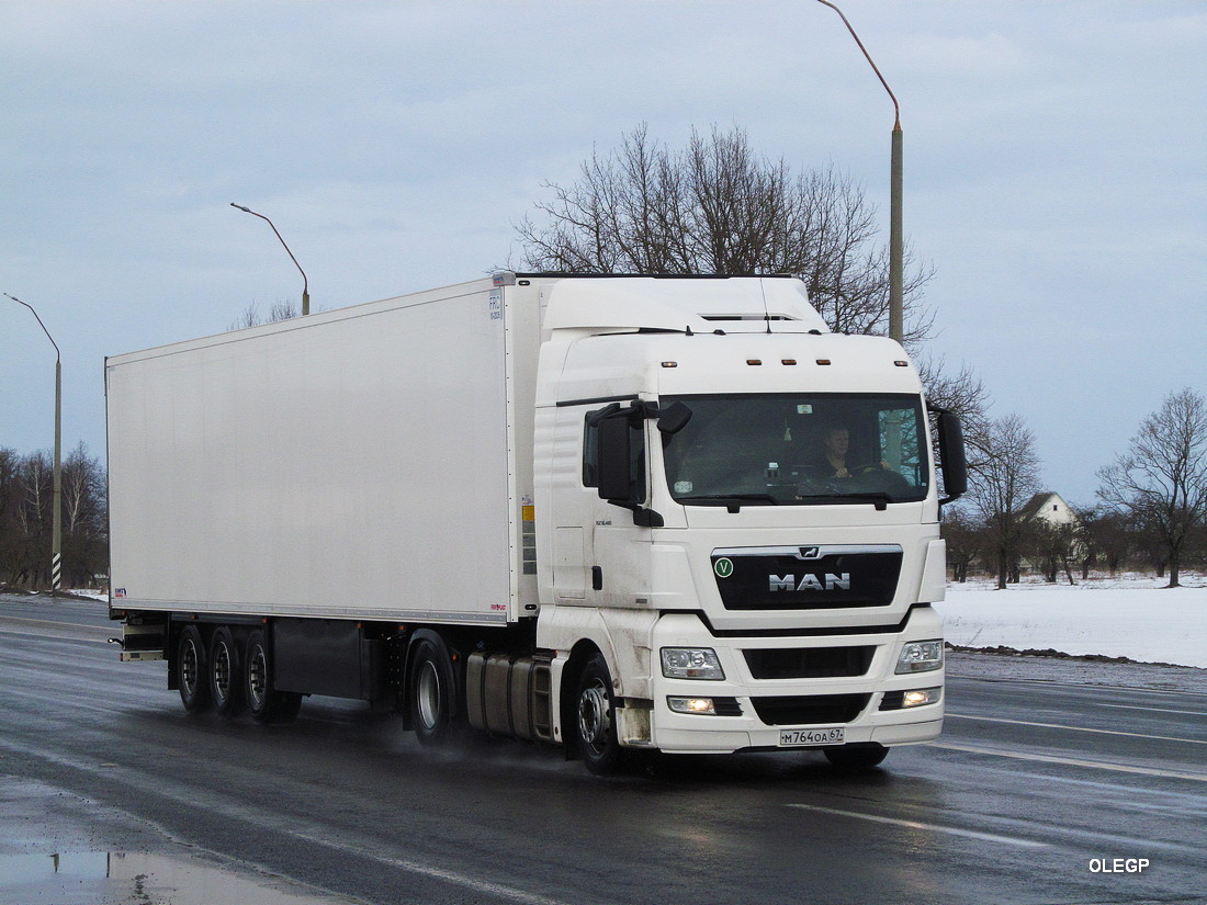 Смоленская область, № М 764 ОА 67 — MAN TGX ('2007) (общая модель)