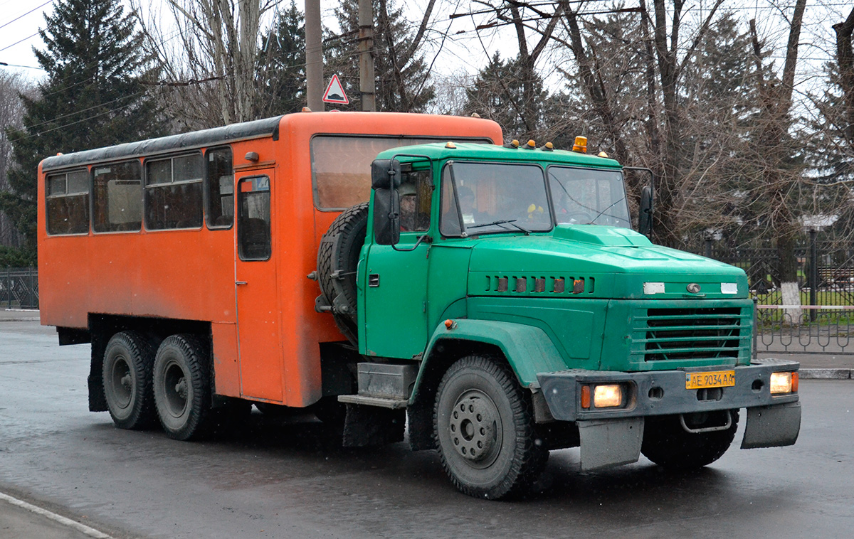 Днепропетровская область, № АЕ 9034 АА — КрАЗ-65101