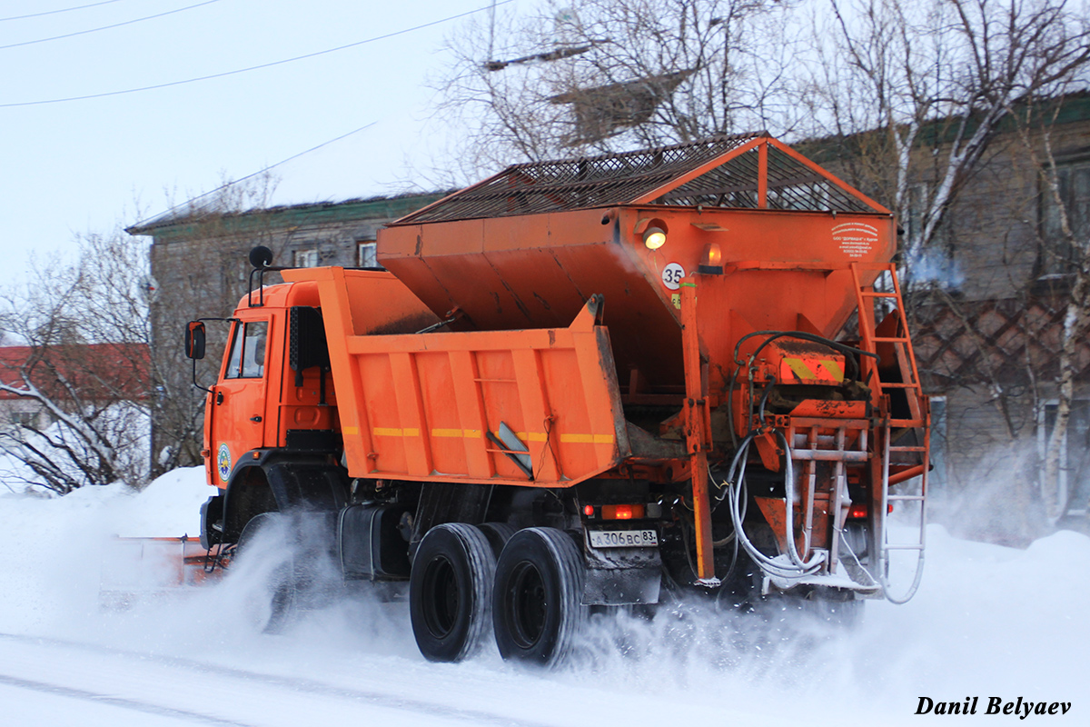 Ненецкий автономный округ, № А 306 ВС 83 — КамАЗ-65111-15 [65111R]