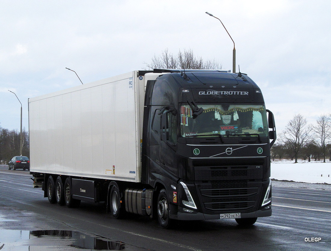 Смоленская область, № М 392 ОЕ 67 — Volvo ('2020) FH.500 [X9P]