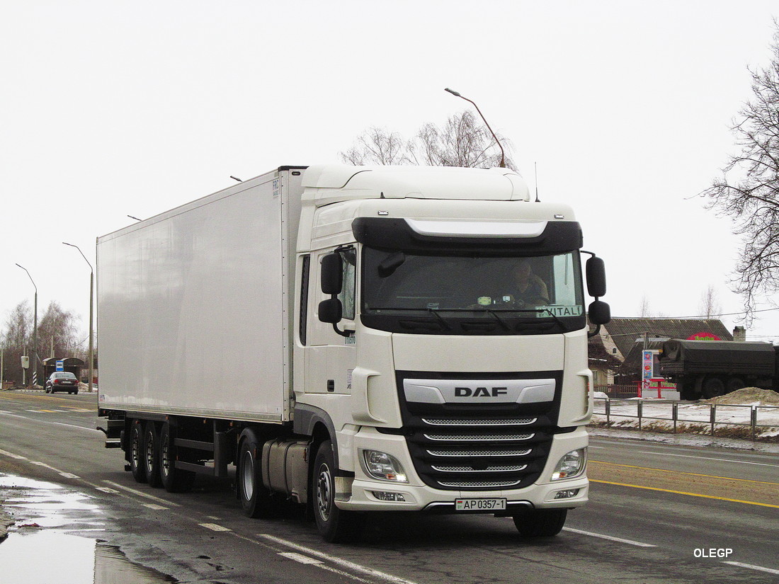 Брестская область, № АР 0357-1 — DAF XF Euro6 FT