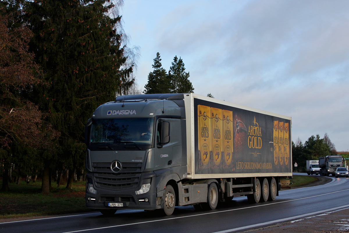 Литва, № LNN 278 — Mercedes-Benz Actros ('2011) 1842