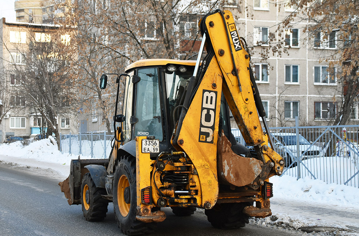 Пермский край, № 3356 ЕА 59 — JCB 3CX