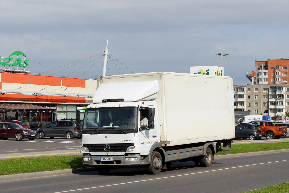 Литва, № JBZ 068 — Mercedes-Benz Atego 818