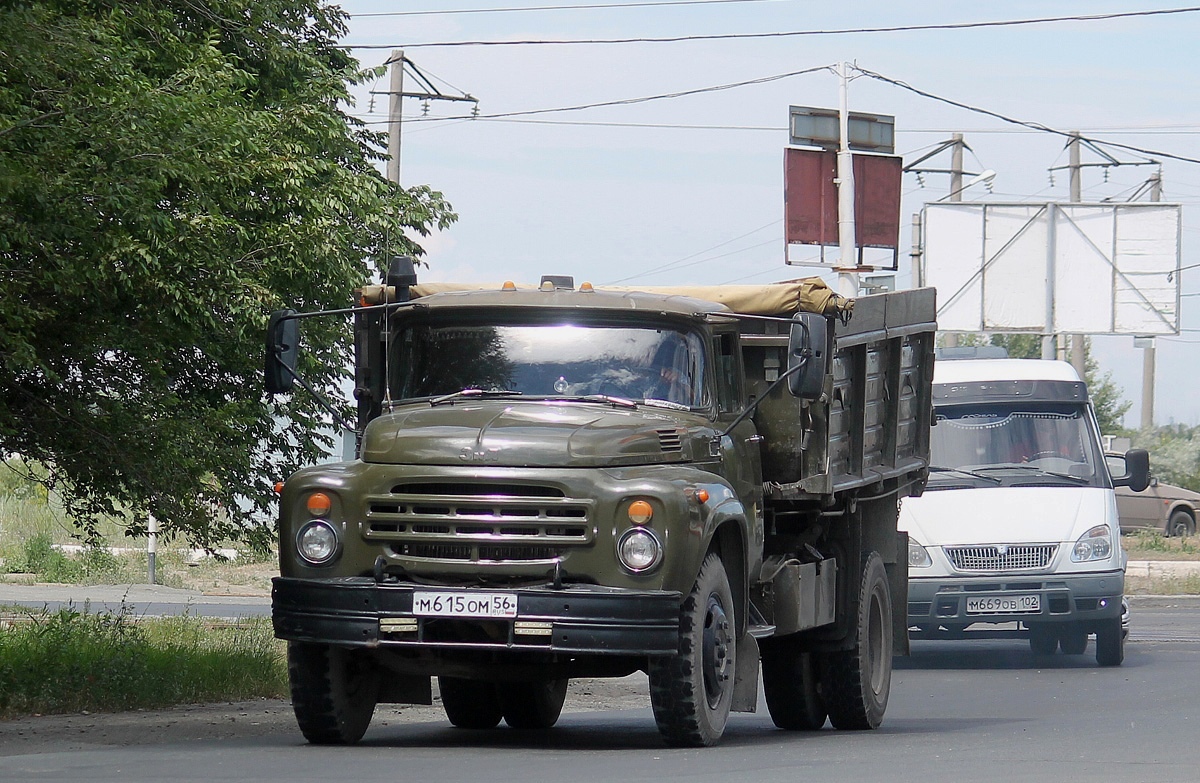 Оренбургская область, № М 615 ОМ 56 — ЗИЛ-495710