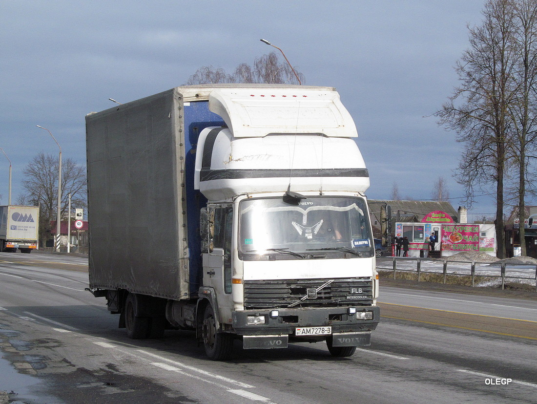 Гомельская область, № АМ 7278-3 — Volvo FL6