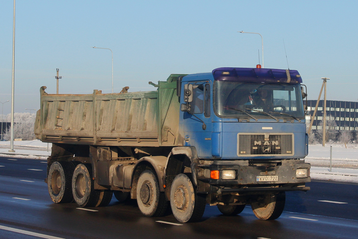 Литва, № VVO 722 — MAN F90 (общая модель)