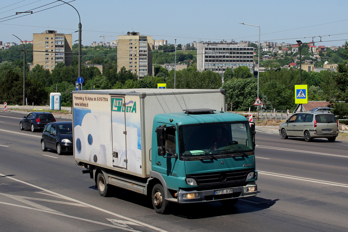 Литва, № BFB 638 — Mercedes-Benz Atego 918