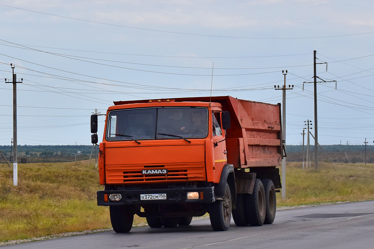 Волгоградская область, № Х 372 СМ 750 — КамАЗ-5511