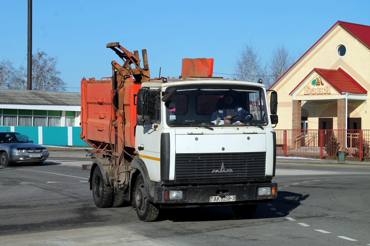 Гомельская область, № АК 6258-3 — МАЗ-4570 (общая модель)