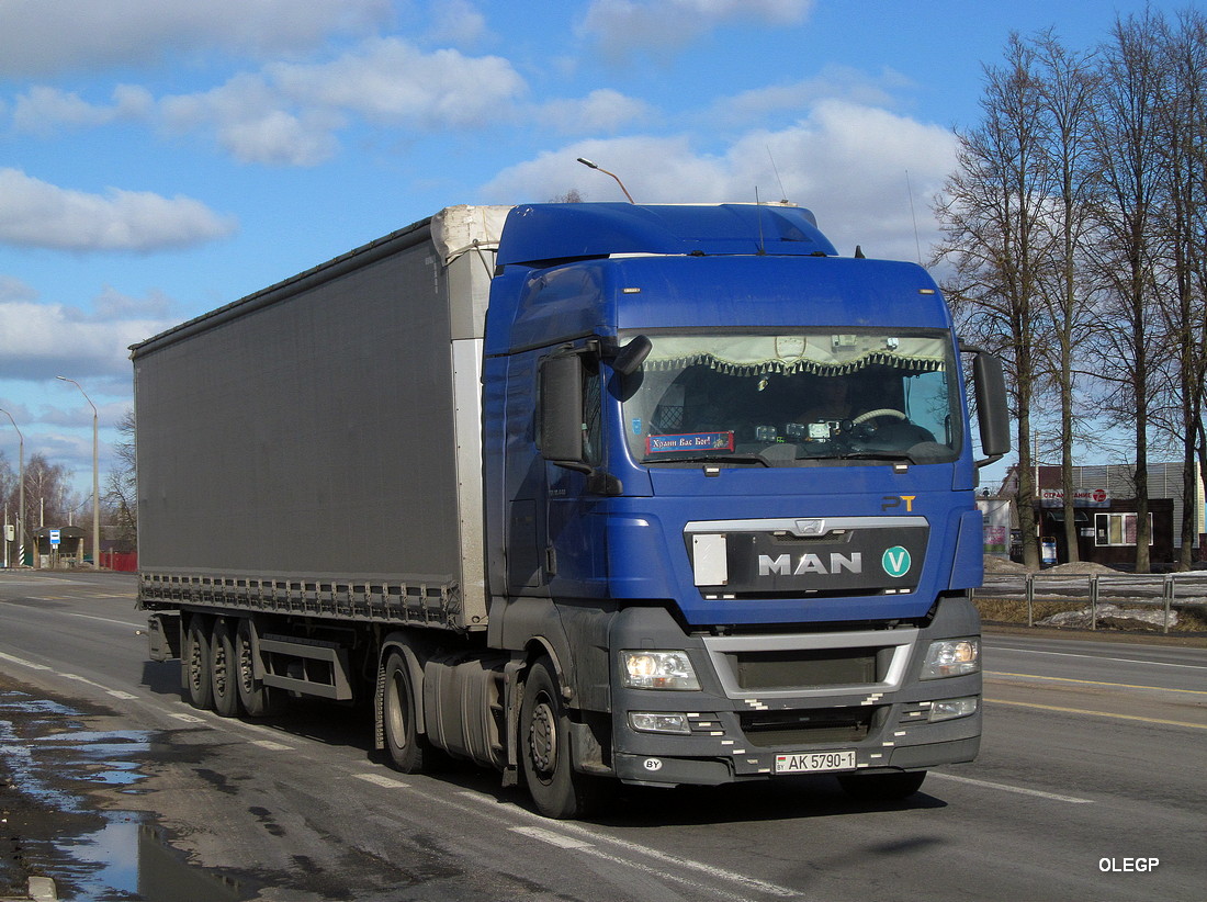 Брестская область, № АК 5790-1 — MAN TGX ('2007) 18.440