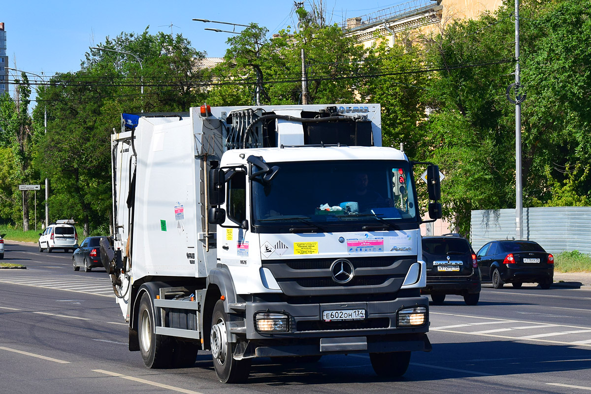 Волгоградская область, № Е 602 ОН 134 — Mercedes-Benz Axor 1826 [Z9M]