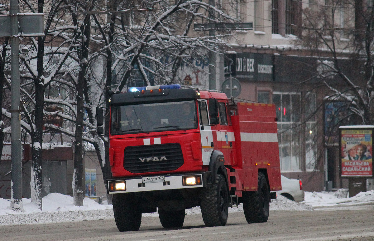 Челябинская область, № У 741 ТК 174 — Урал-43206-79