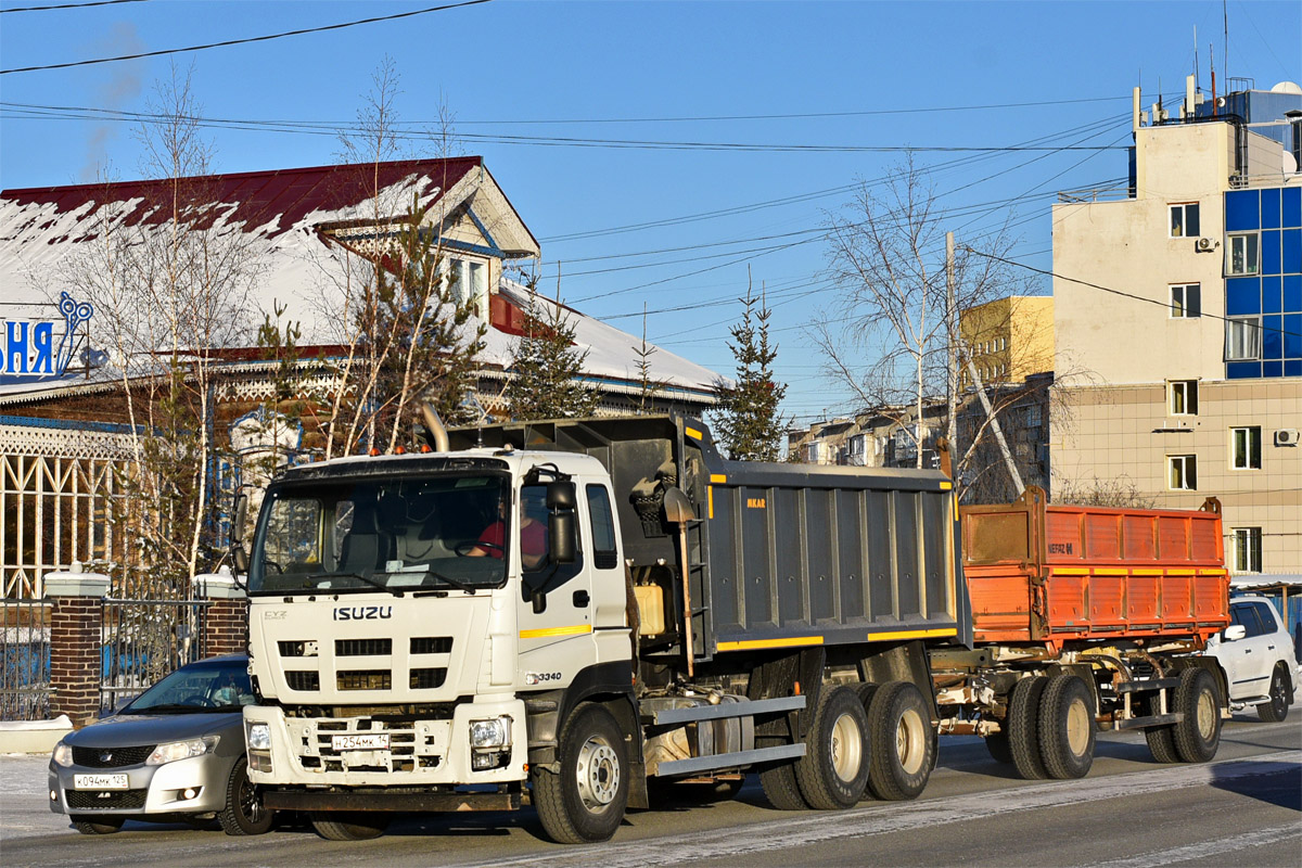 Саха (Якутия), № Н 254 МК 14 — Isuzu Giga CYZ