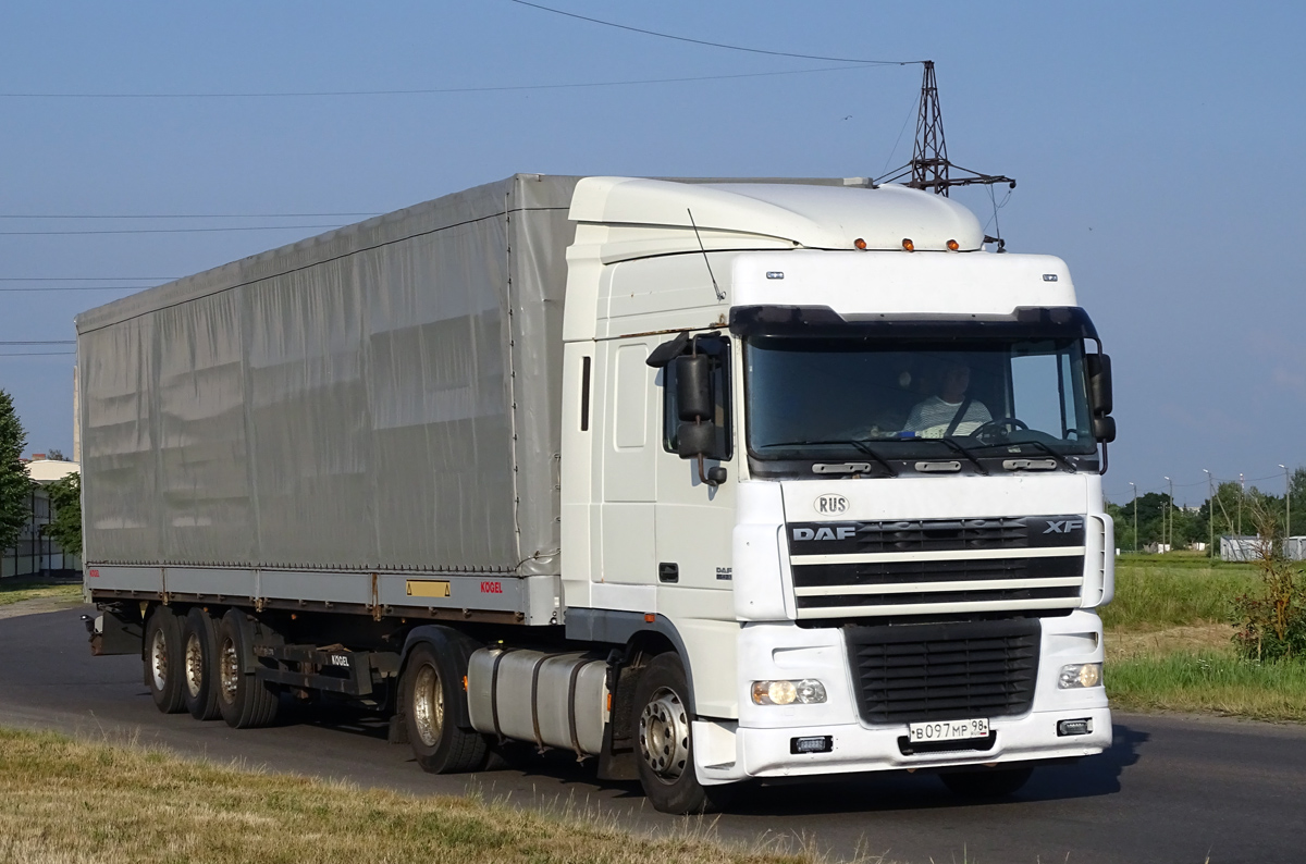 Санкт-Петербург, № В 097 МР 98 — DAF XF95 FT