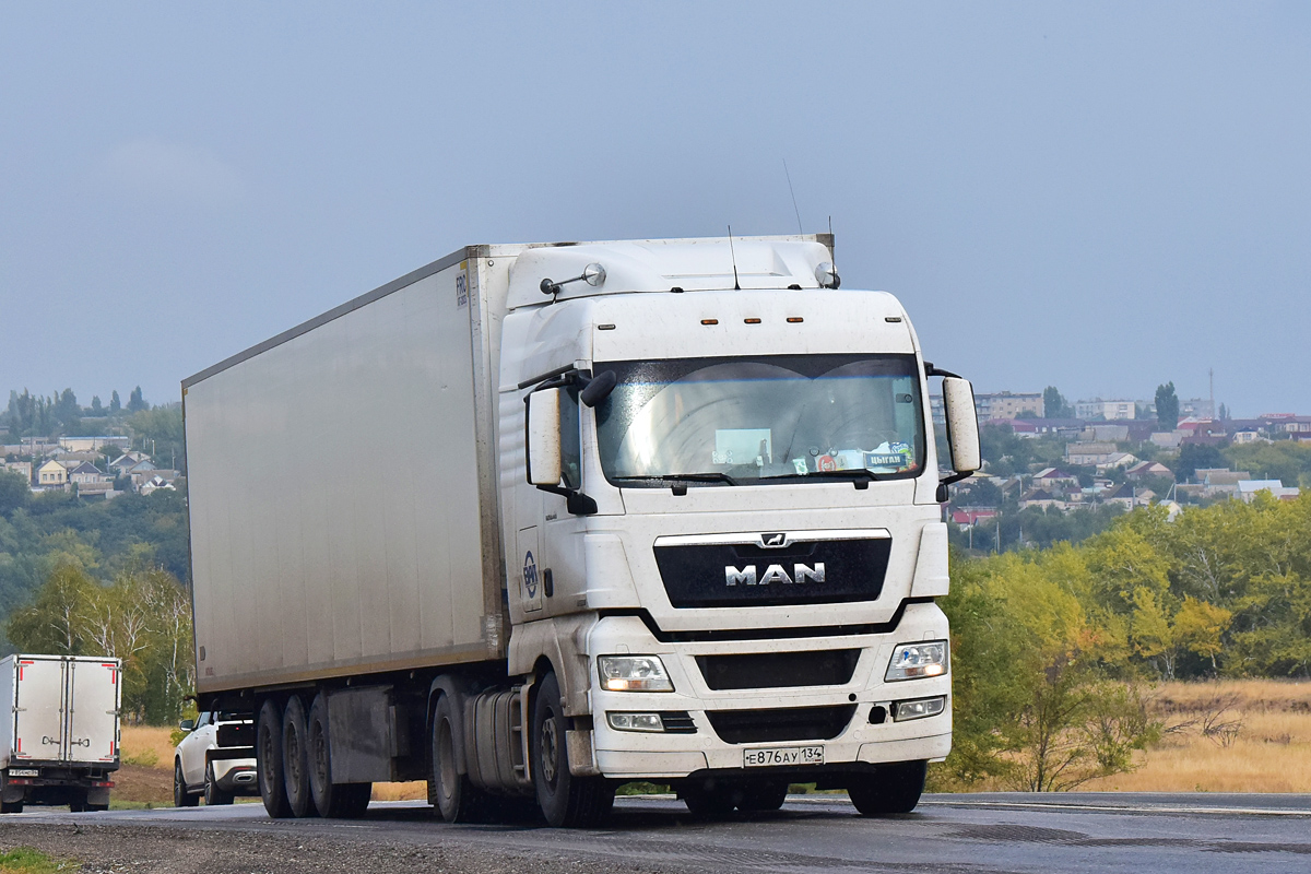 Волгоградская область, № Е 876 АУ 134 — MAN TGX ('2007) 18.400