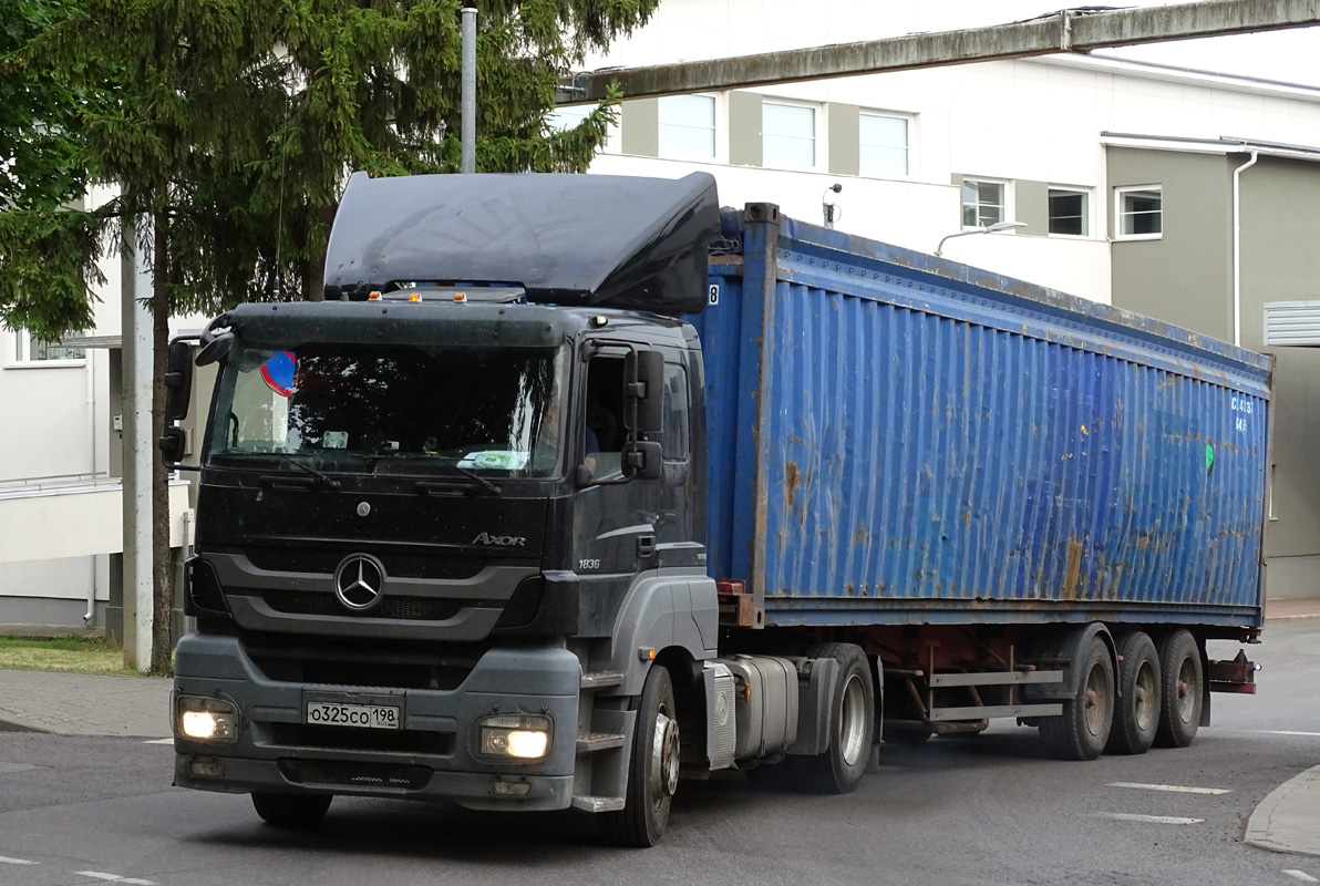 Санкт-Петербург, № О 325 СО 198 — Mercedes-Benz Axor 1836