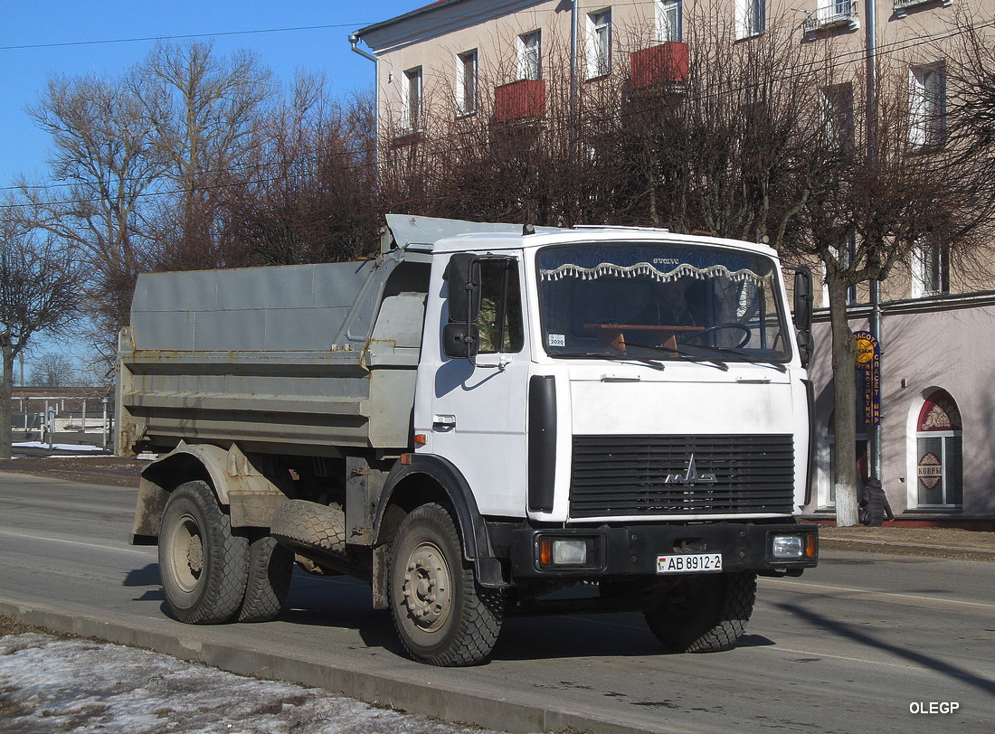 Витебская область, № АВ 8912-2 — МАЗ-5551 (общая модель)