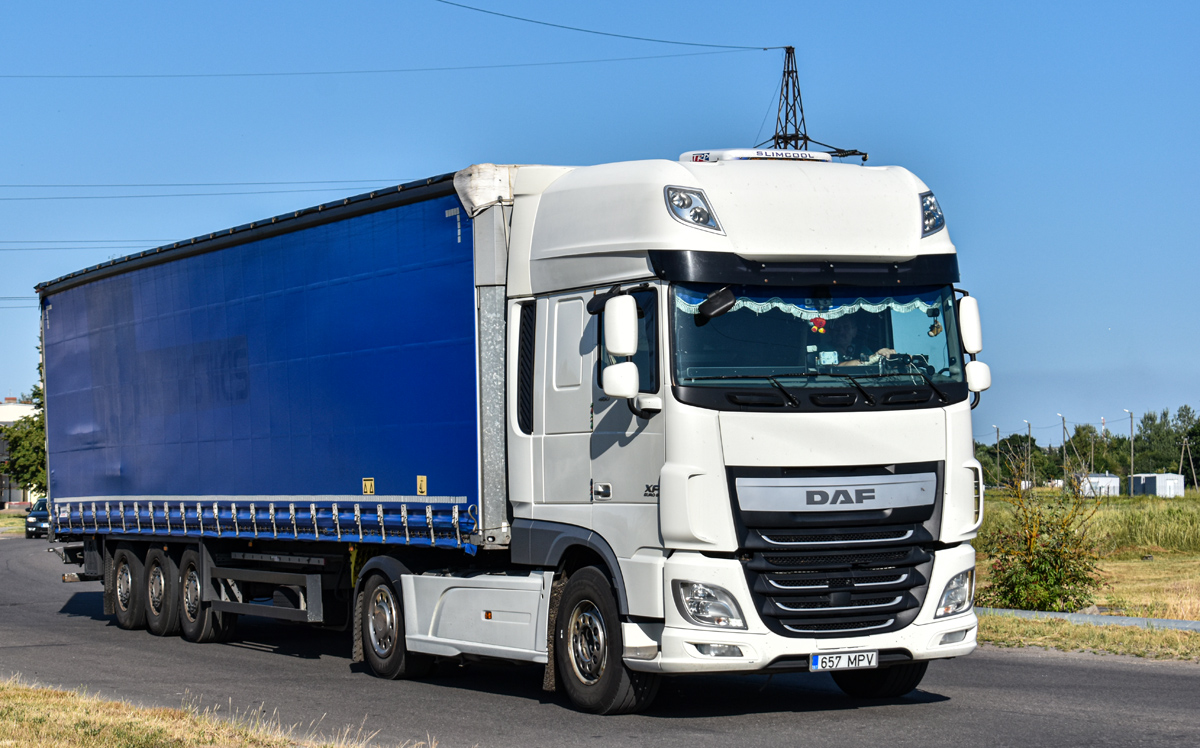 Эстония, № 657 MPV — DAF XF Euro6 FT