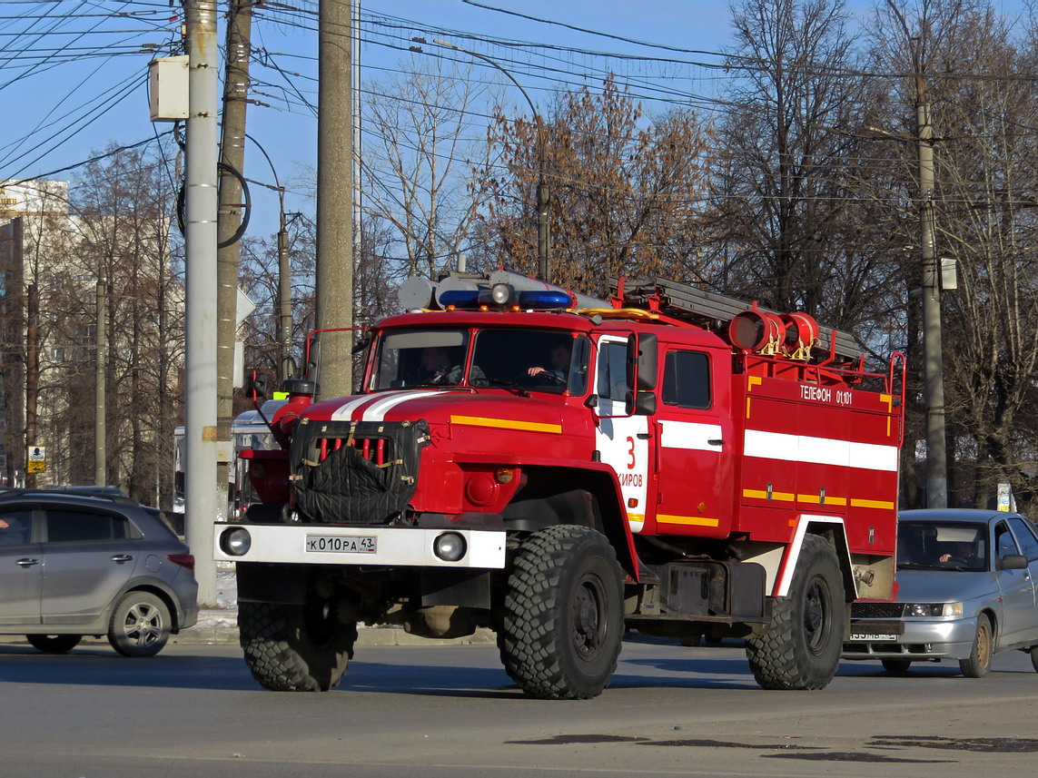 Кировская область, № К 010 РА 43 — Урал-43206-71