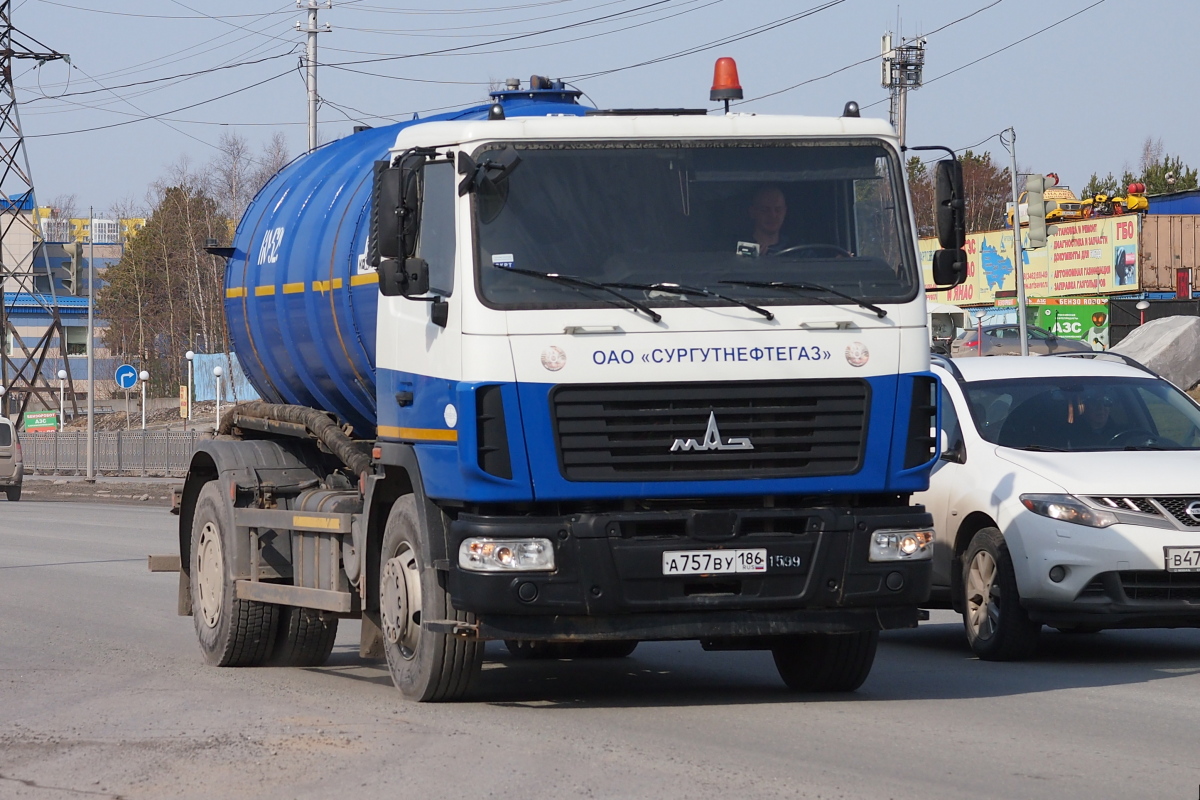 Ханты-Мансийский автоном.округ, № А 757 ВУ 186 — МАЗ-5340B2