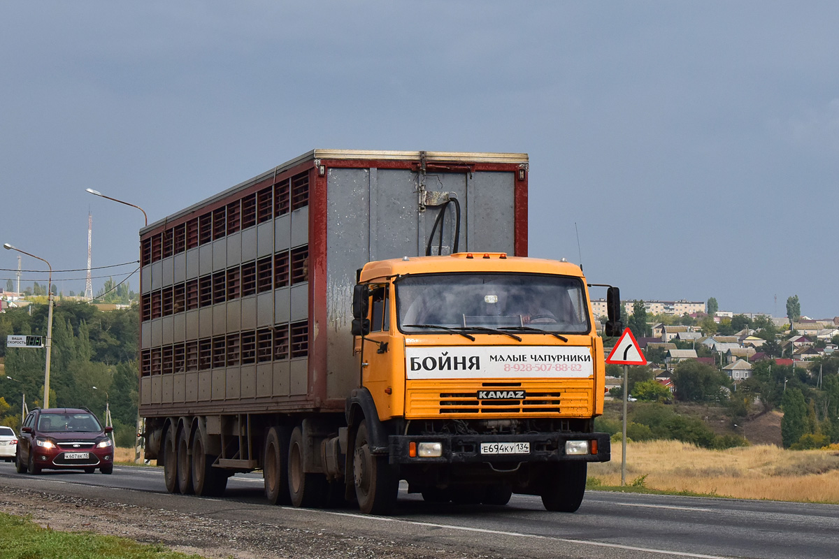 Волгоградская область, № Е 694 КУ 134 — КамАЗ-65116-N3