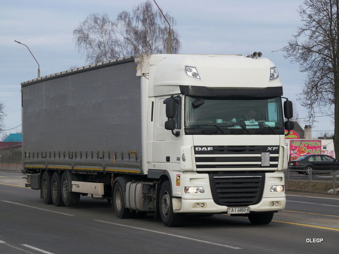 Могилёвская область, № АІ 4860-6 — DAF XF105 FT