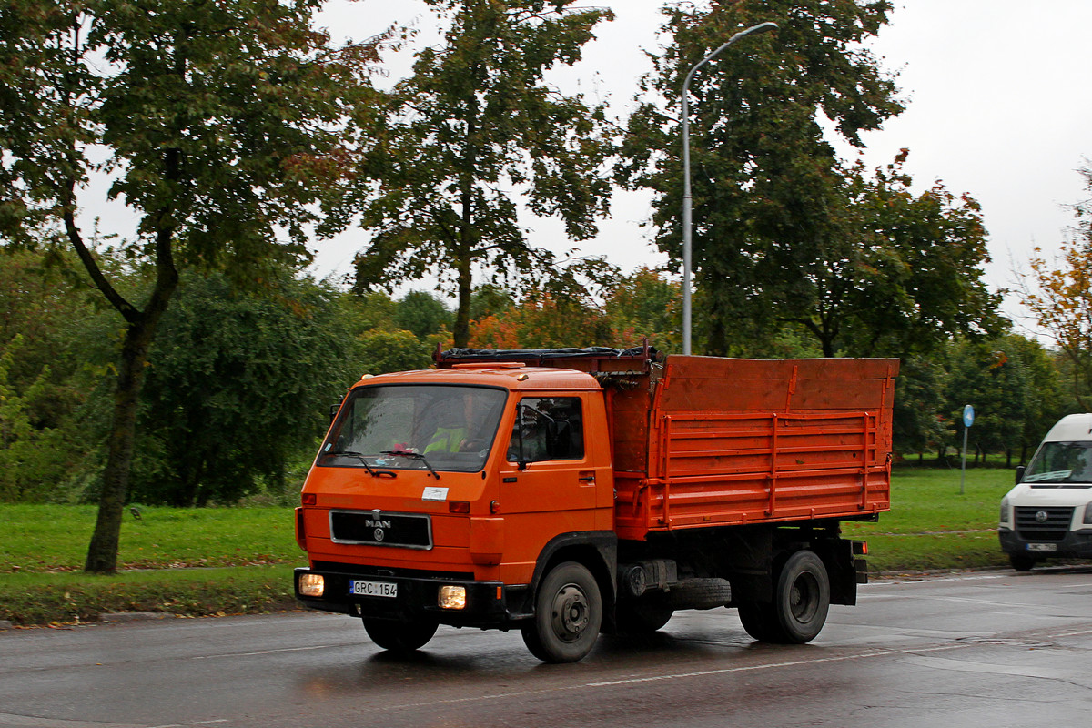 Литва, № GRC 154 — MAN Volkswagen G90