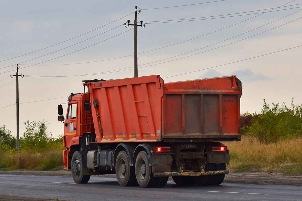 Волгоградская область, № В 587 УУ 134 — КамАЗ-6520-43