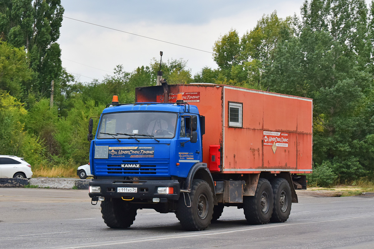 Волгоградская область, № С 111 ХО 34 — КамАЗ-43118-10 [43118K]