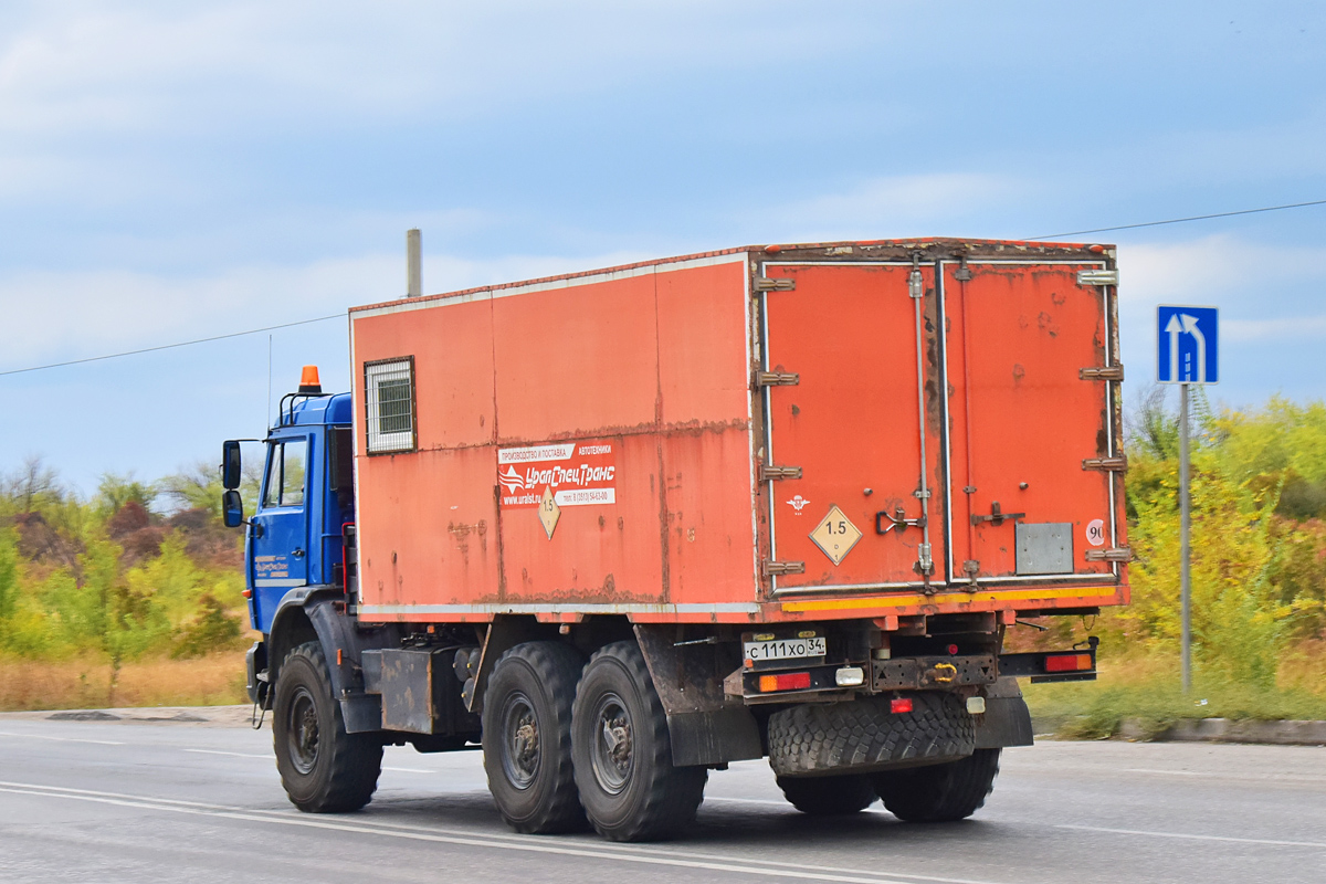 Волгоградская область, № С 111 ХО 34 — КамАЗ-43118-10 [43118K]