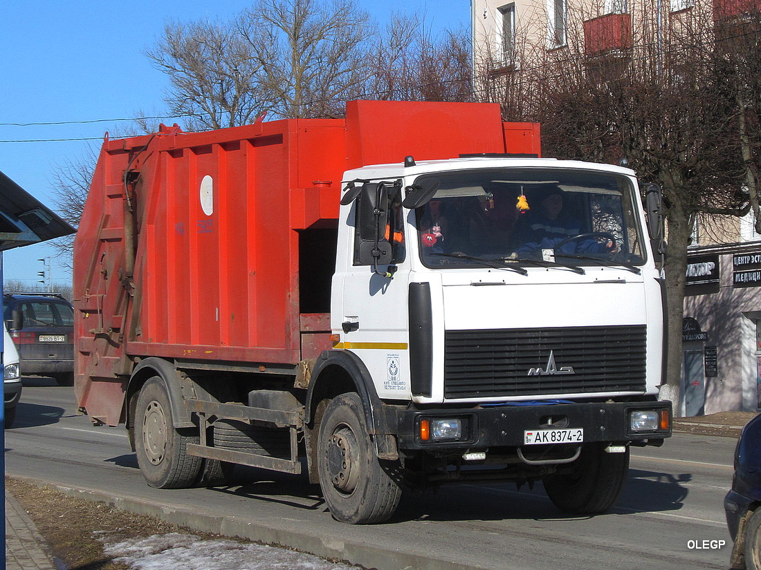 Витебская область, № АК 8374-2 — МАЗ-5337 (общая модель)