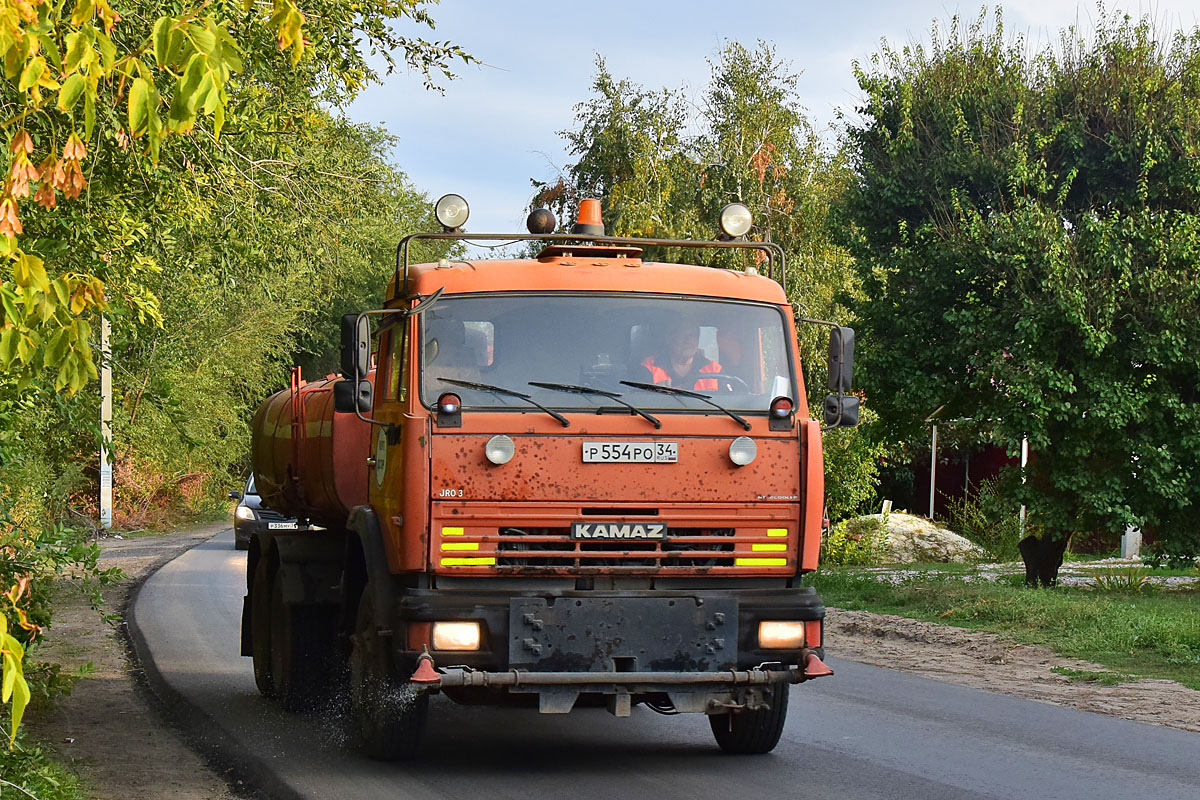 Волгоградская область, № Р 554 РО 34 — КамАЗ-65115-D3