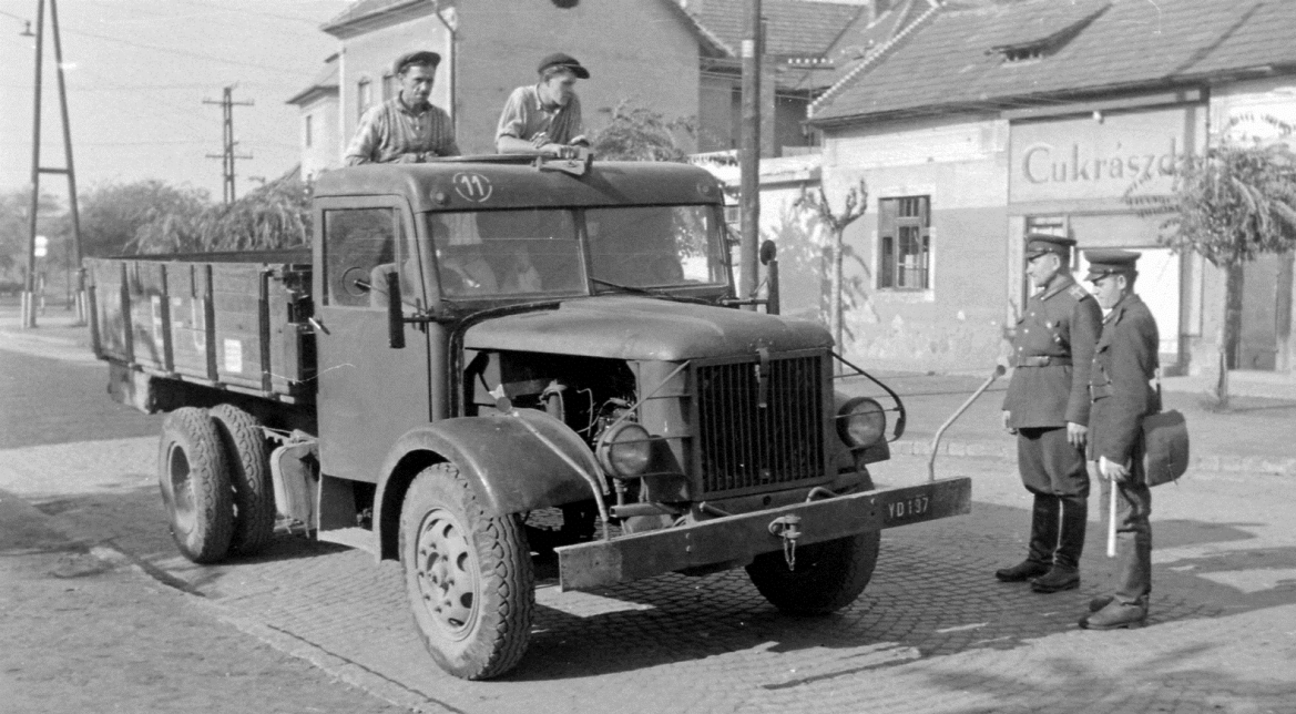 Венгрия, № YD 197 — Csepel B-350, D-350; Венгрия — Исторические фотографии (Автомобили)