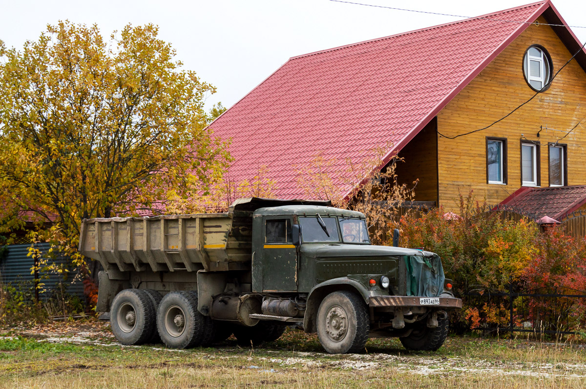 Свердловская область, № Р 893 АЕ 66 — КрАЗ-256Б1