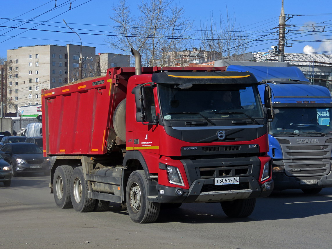 Кировская область, № Т 306 ОХ 43 — Volvo ('2013) FMX.420 [X9P]