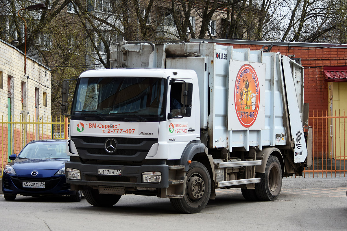 Пермский край, № Е 117 КН 159 — Mercedes-Benz Axor 1824 [Z9M]