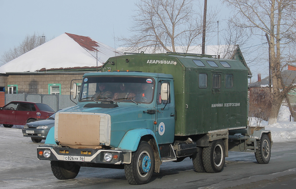 Оренбургская область, № С 826 УК 56 — ЗИЛ-433360