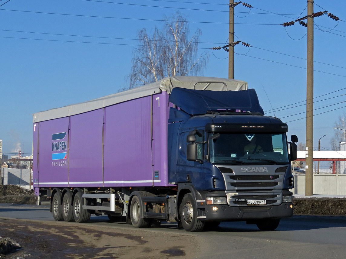 Кировская область, № Н 509 РН 43 — Scania ('2011) P400