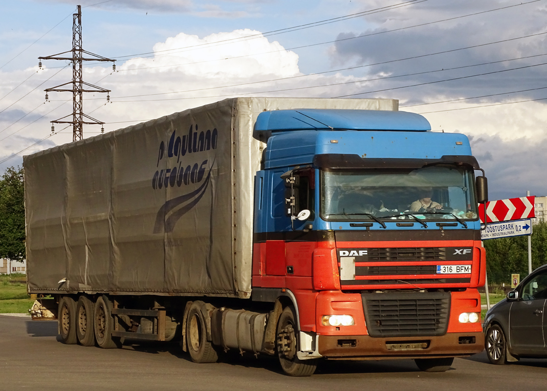 Эстония, № 316 BFM — DAF XF95 FT