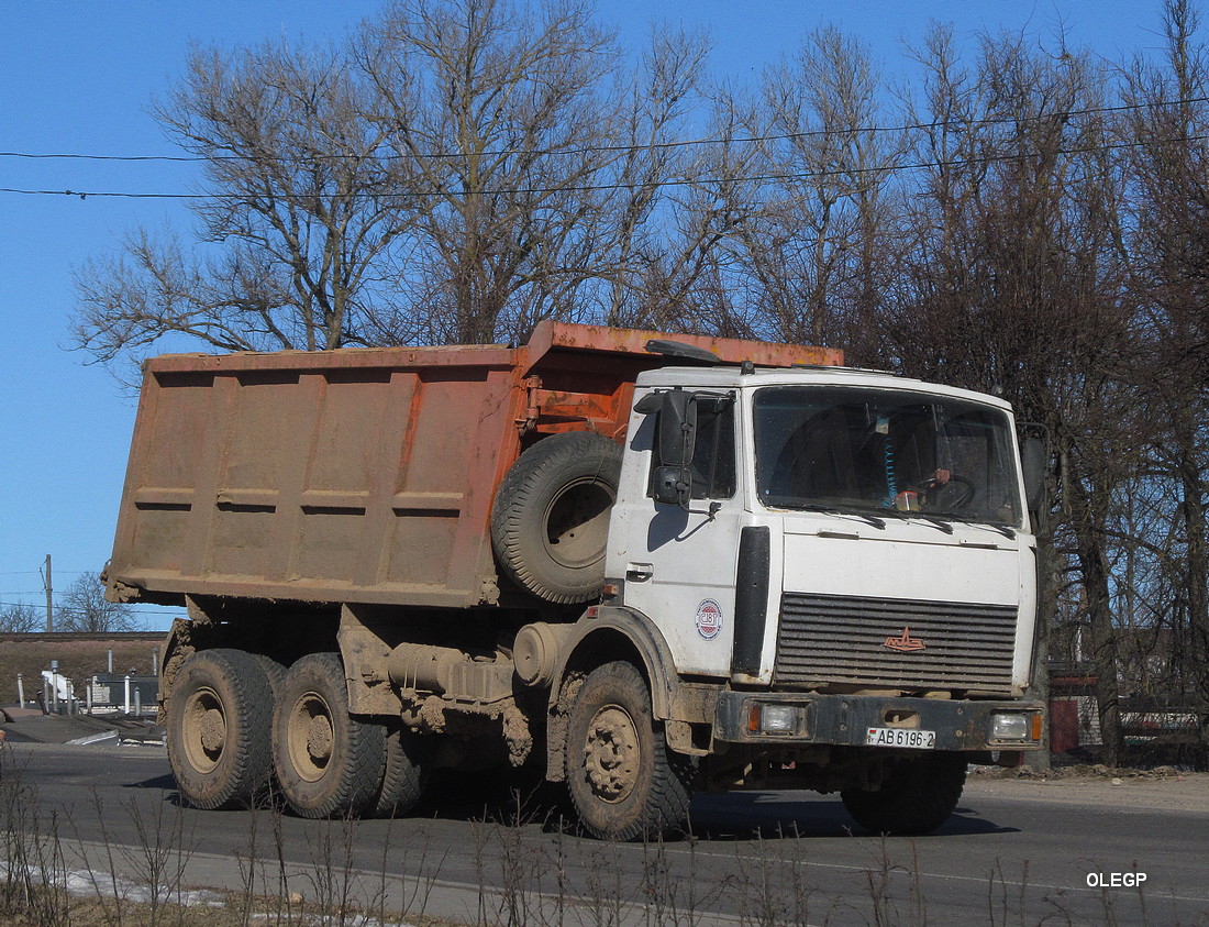 Витебская область, № АВ 6196-2 — МАЗ-5516 (общая модель)