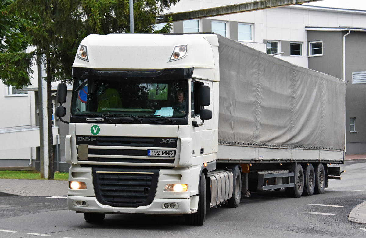 Эстония, № 192 MNR — DAF XF105 FT