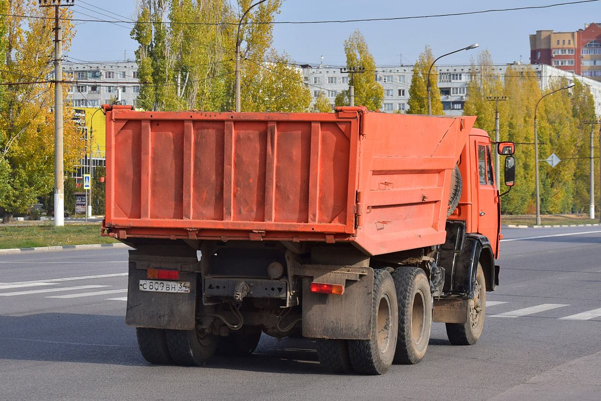 Волгоградская область, № С 809 ВН 34 — КамАЗ-5511