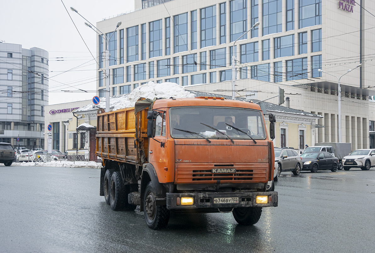 Башкортостан, № В 746 ВУ 102 — КамАЗ-65111-15 [65111R]