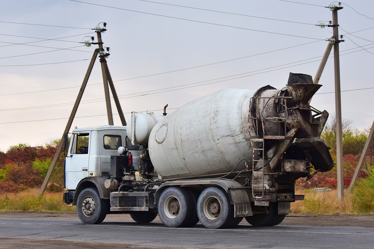 Волгоградская область, № К 590 НУ 134 — МАЗ-5516A5